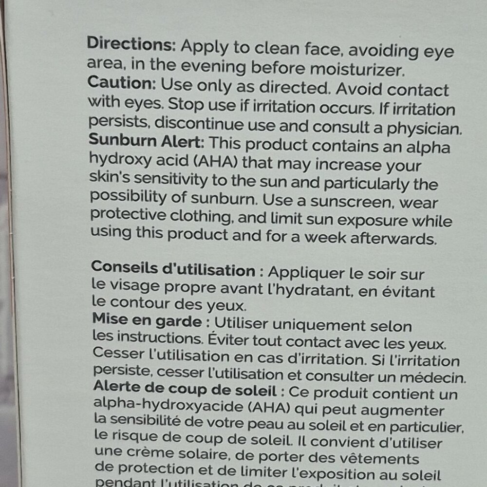 Strivectin-LA Lactic Acid Exfoliating Serum 1fl oz Full Size New In Box - Picture 5 of 8